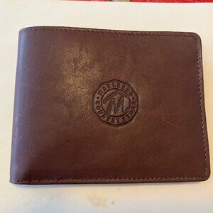 Marlboro Country Store Brown Leather Wallet - Vintage - New in Box